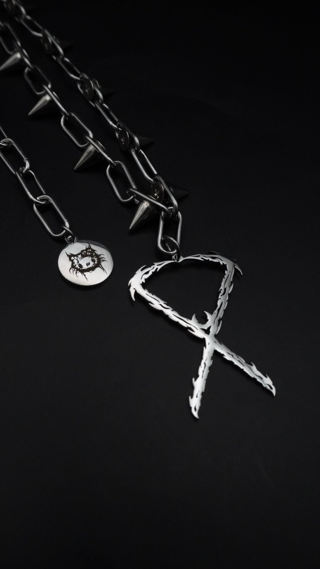 PRISON OF FLESH | Spikes chain - KittiiCreations