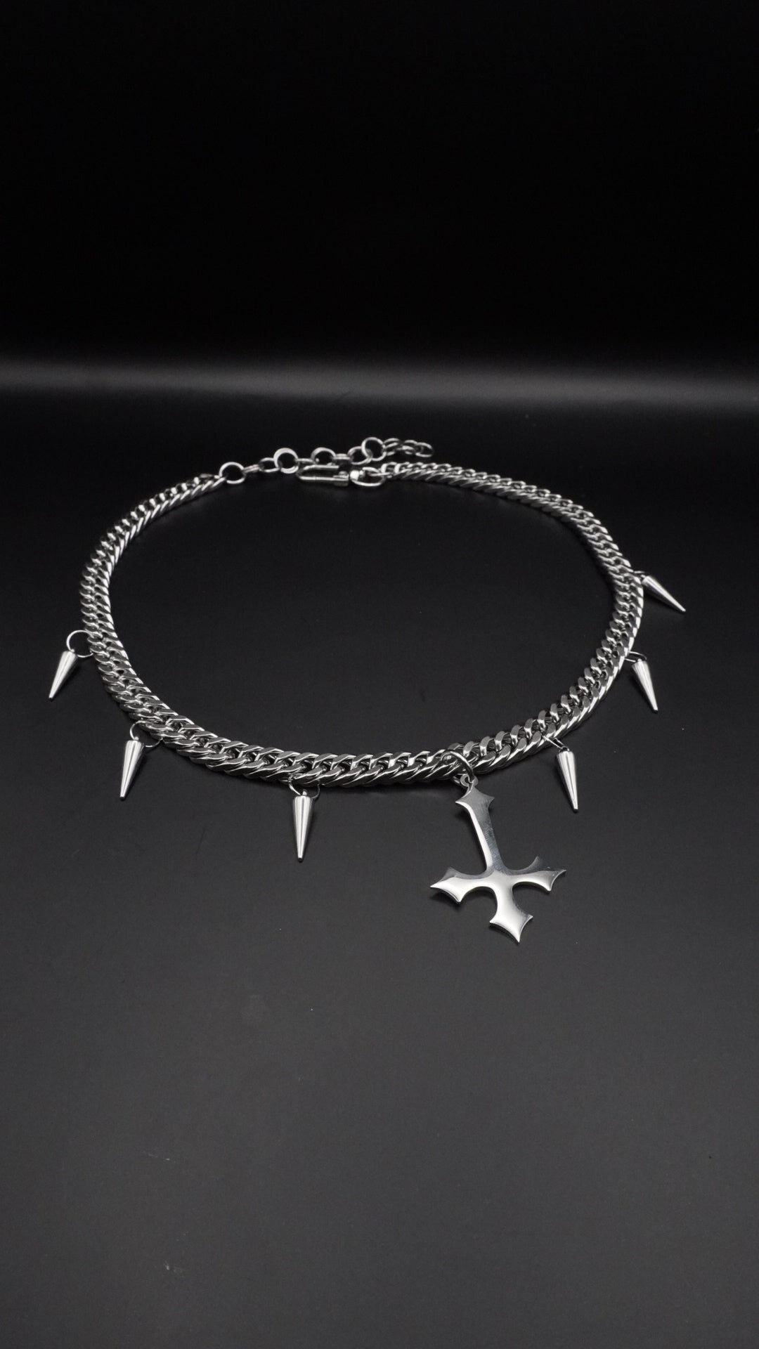 BLASPHEMY SILVER | necklace