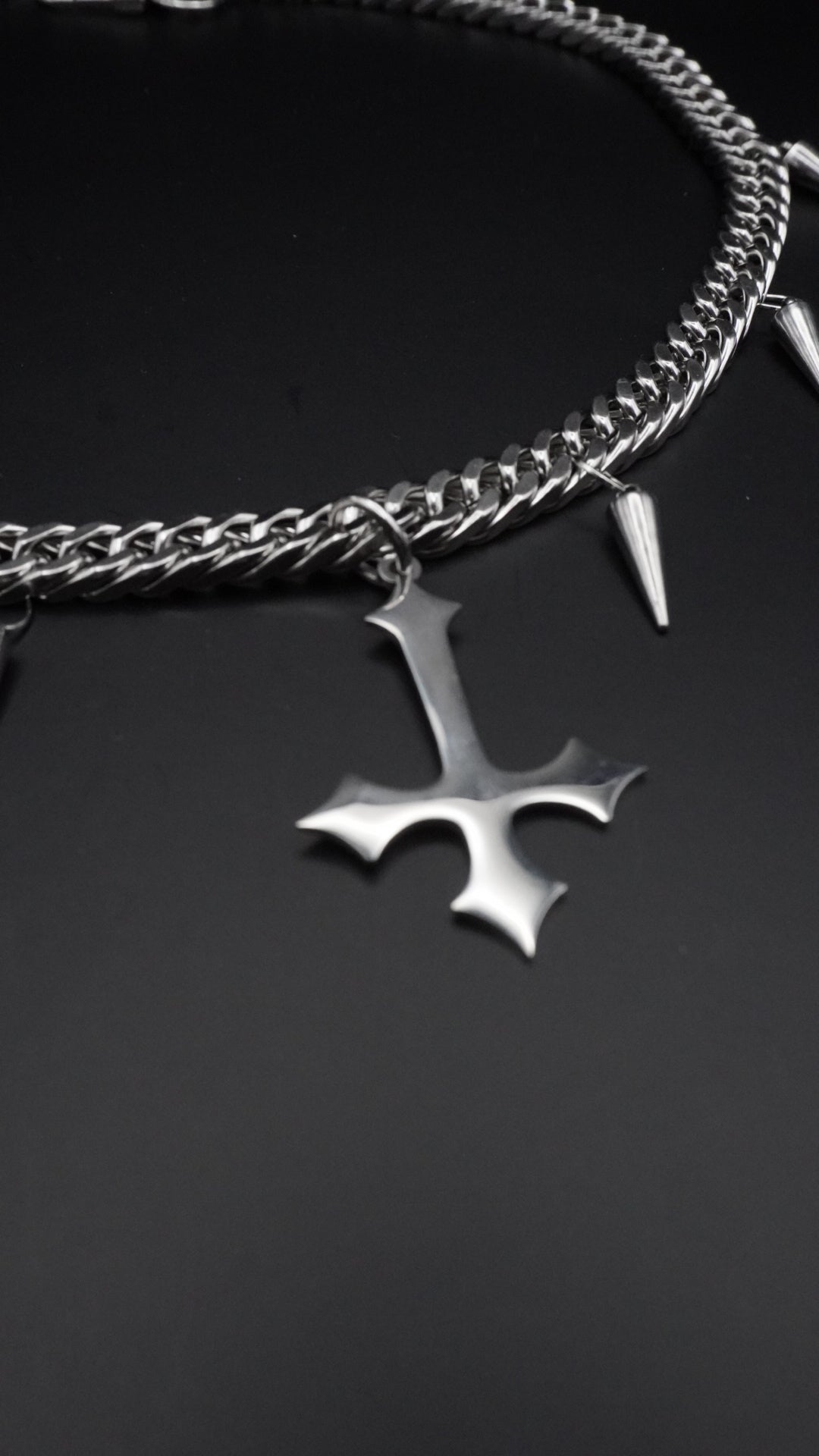 BLASPHEMY SILVER | necklace