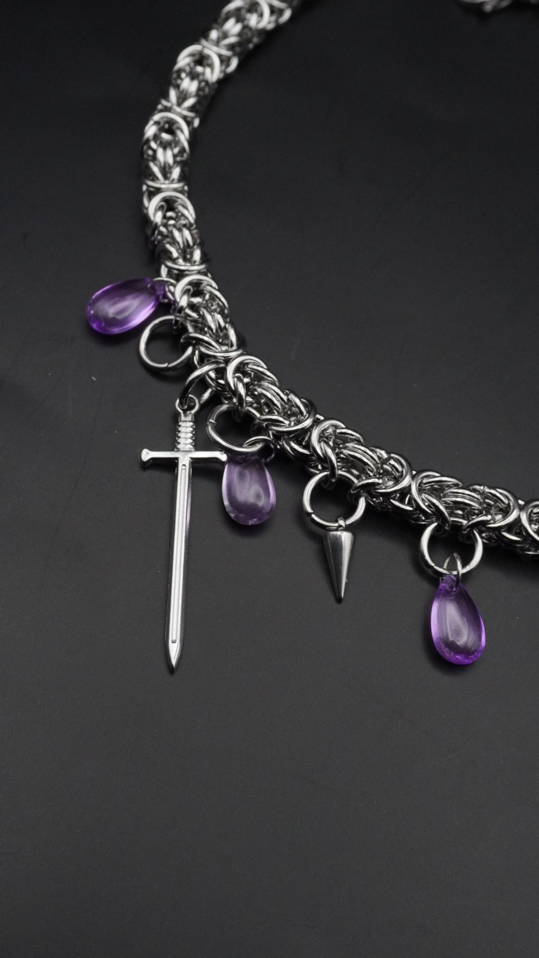 ALKALINE purple | unique piece