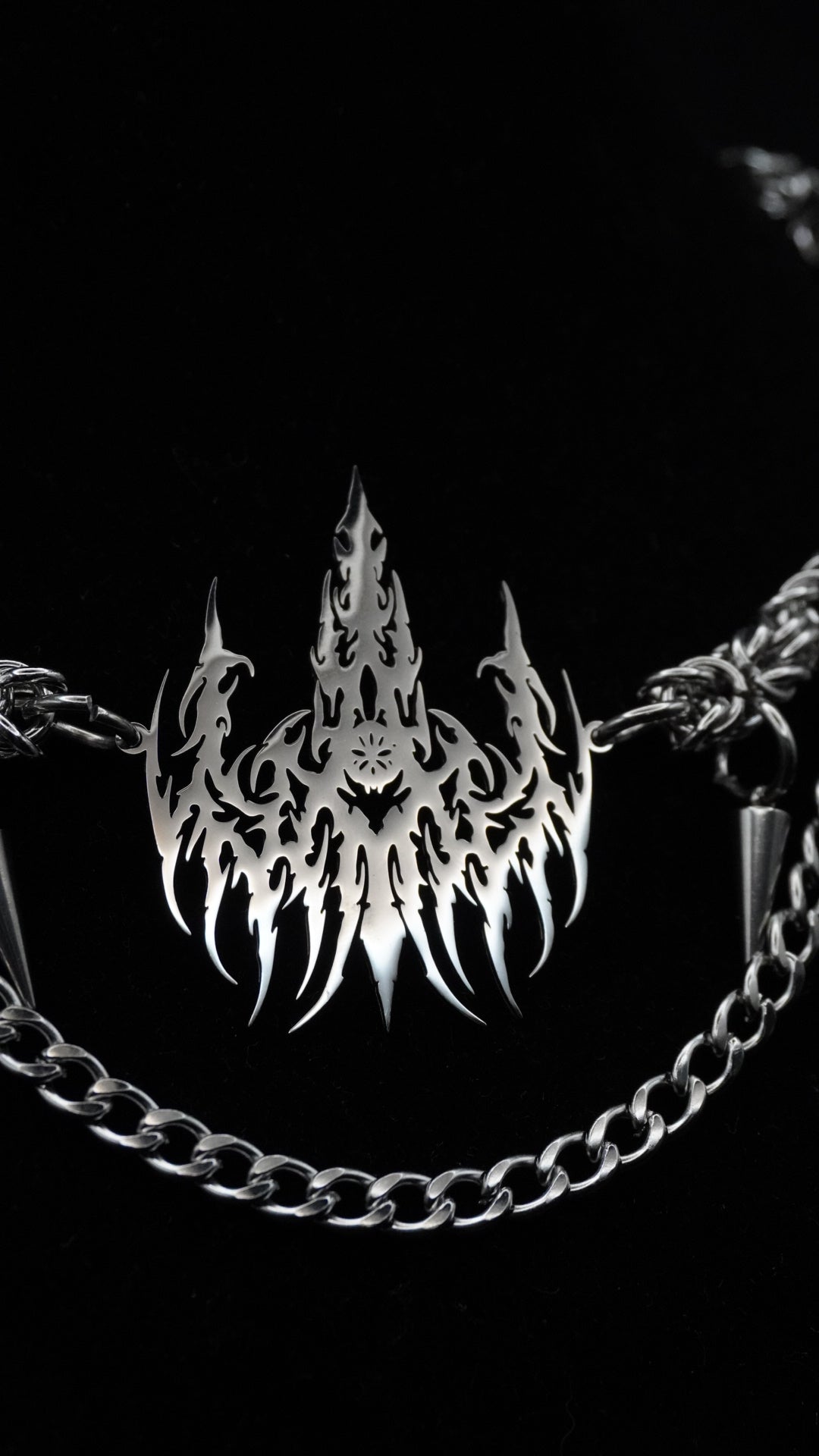 THE BLACK | pearls chain