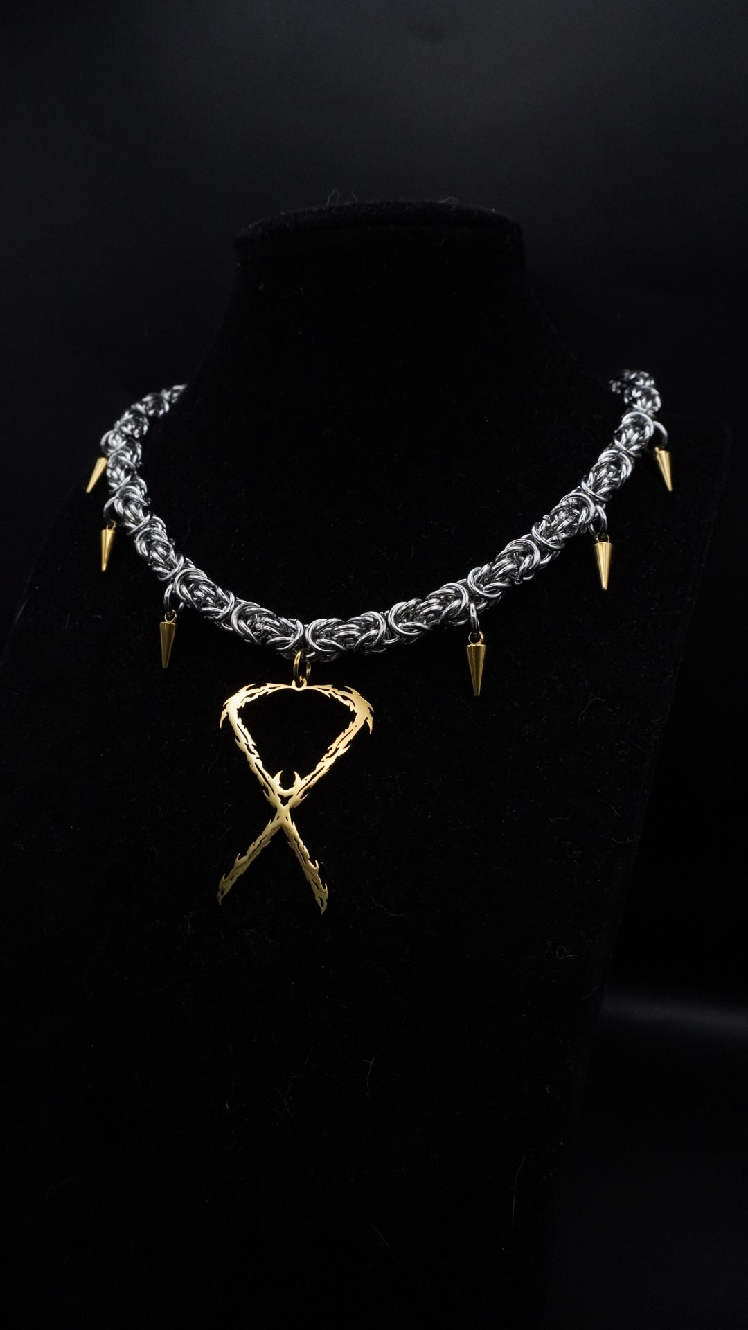 PRISON OF FLESH | gold badass chain - KittiiCreations