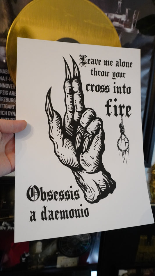 OBSESSIS A DAEMONIO | A4 Print