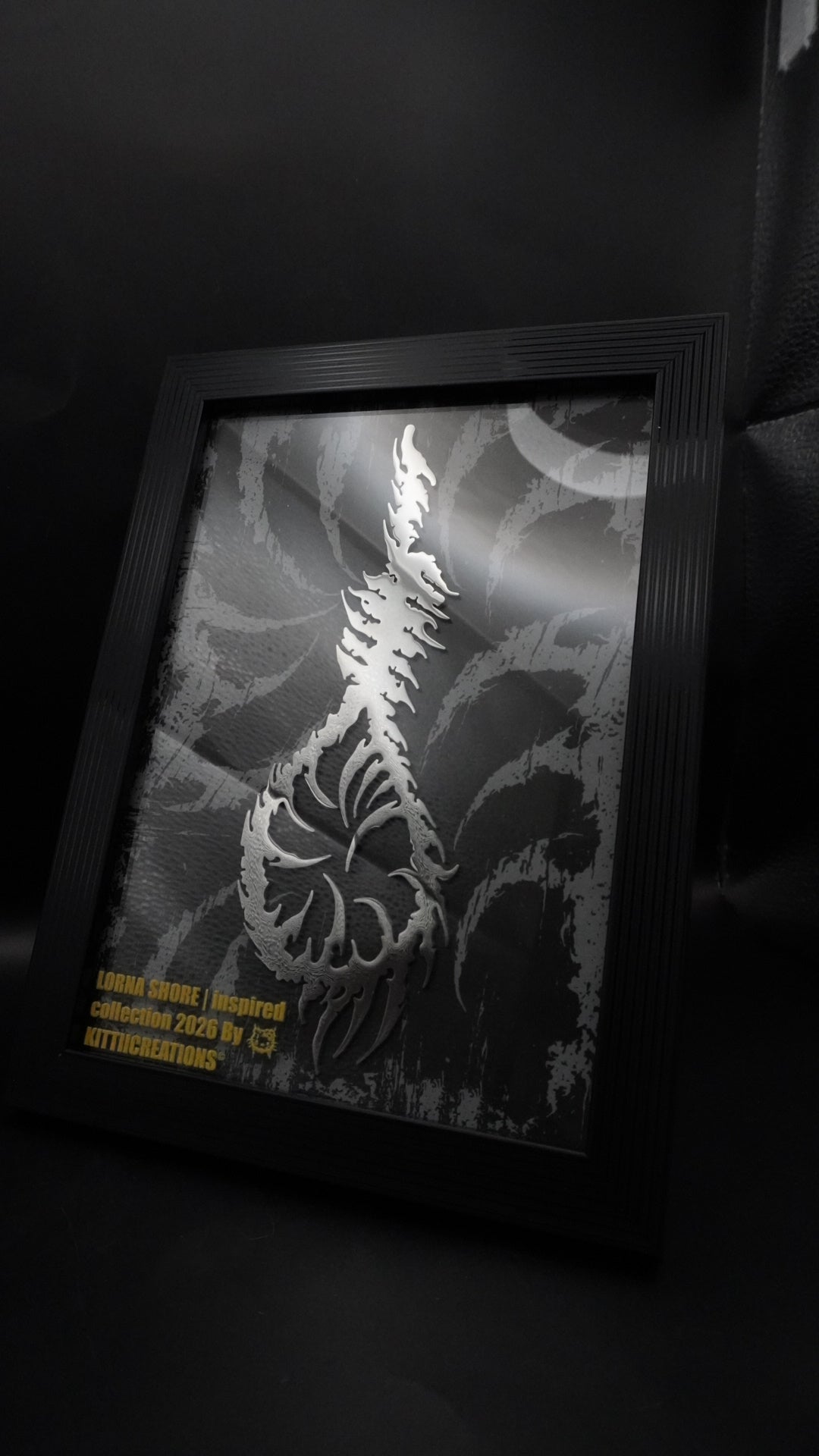 DEATH CAN TAKE ME | unique frame - KittiiCreations
