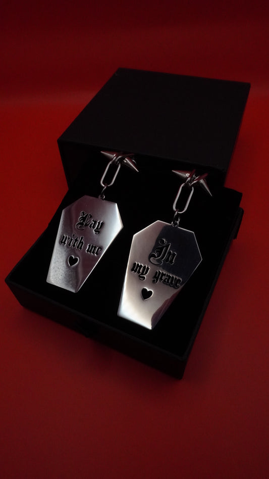 LAY WITH ME IN MY GRAVE | matching chain