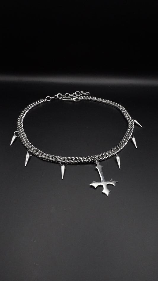 BLASPHEMY SILVER | necklace