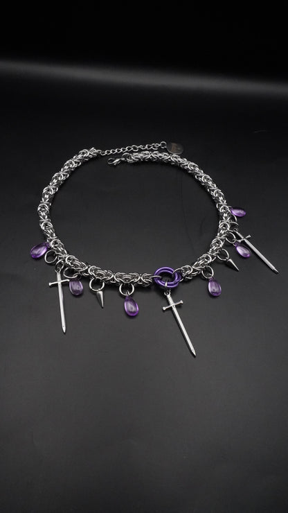 ALKALINE purple | unique piece