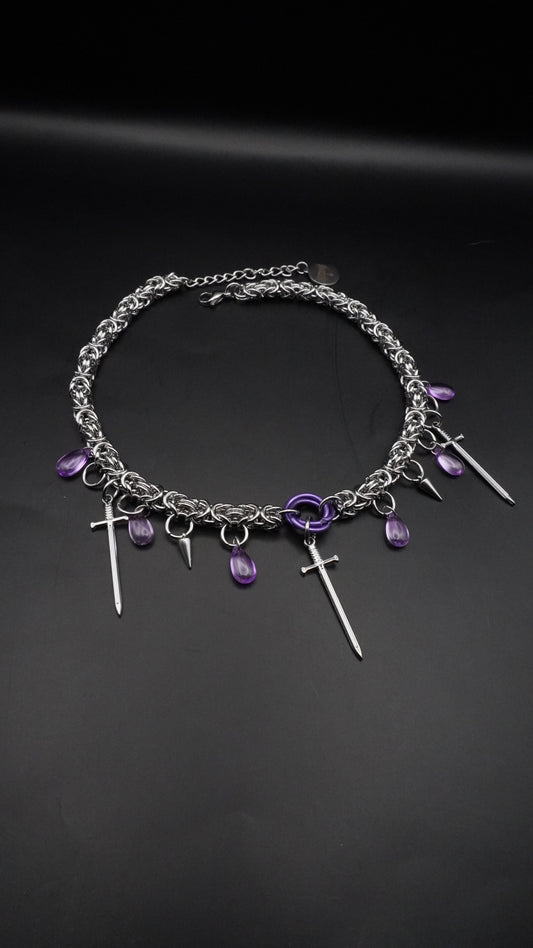 ALKALINE purple | unique piece