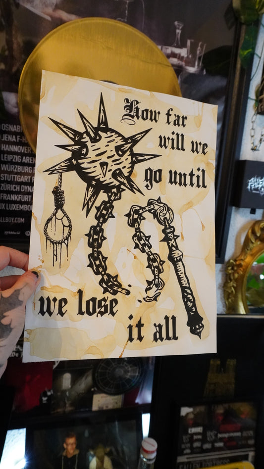 OBLIVION | exclusive A4 Print