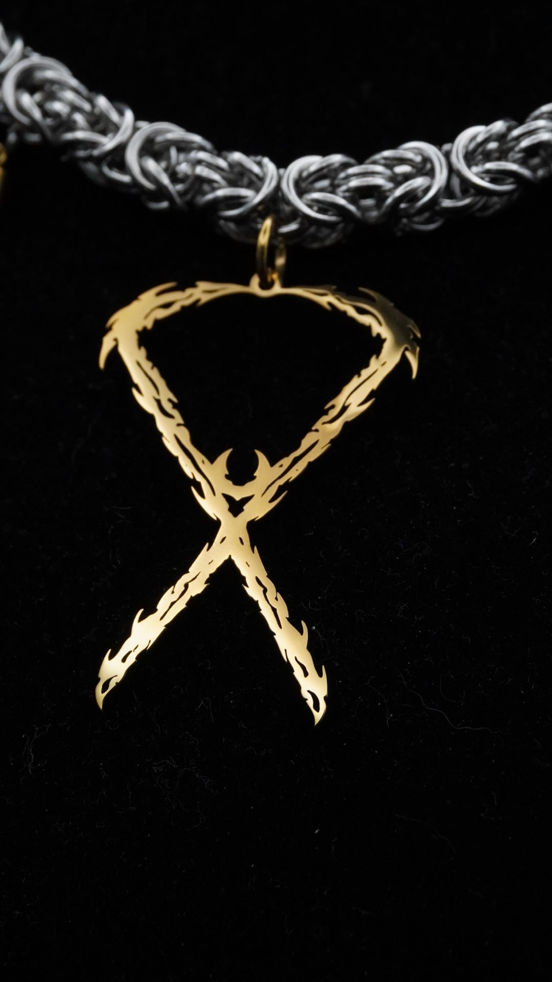 PRISON OF FLESH | gold badass chain - KittiiCreations