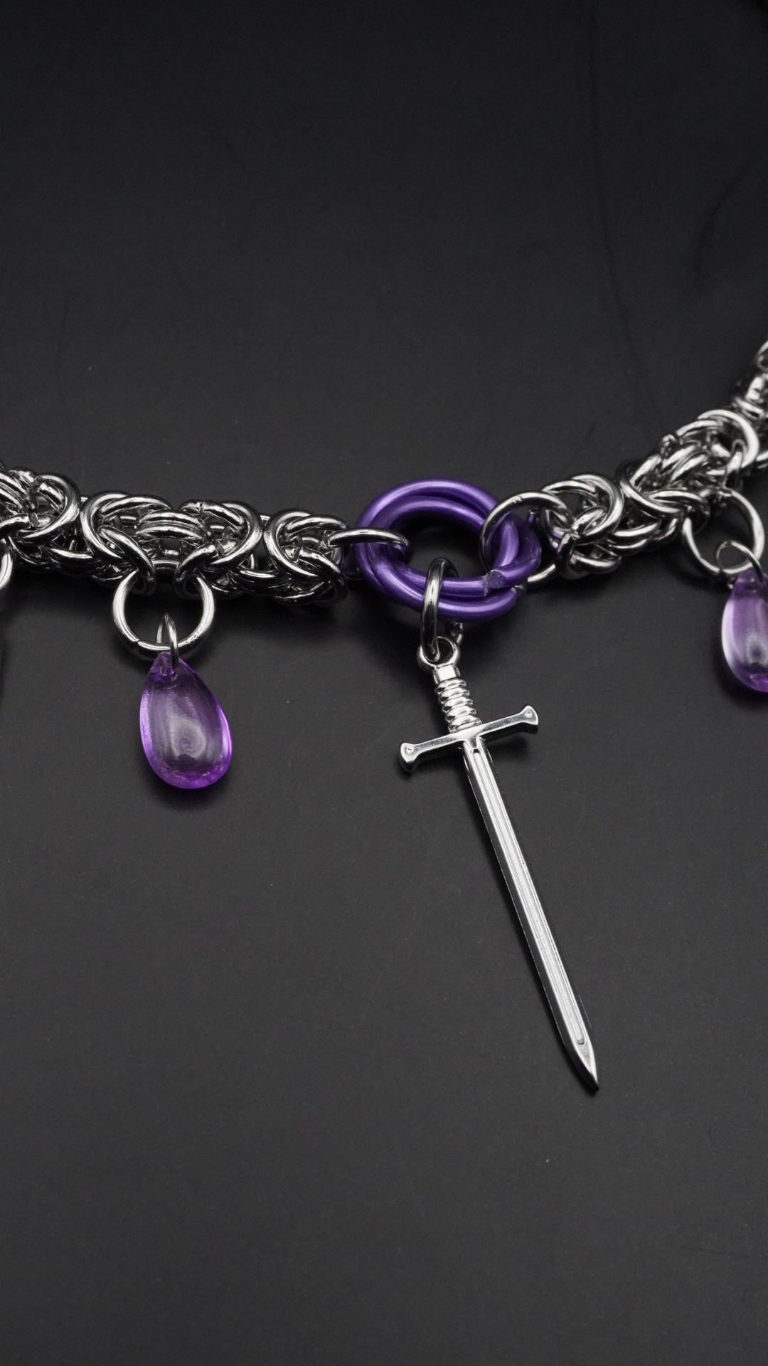 ALKALINE purple | unique piece