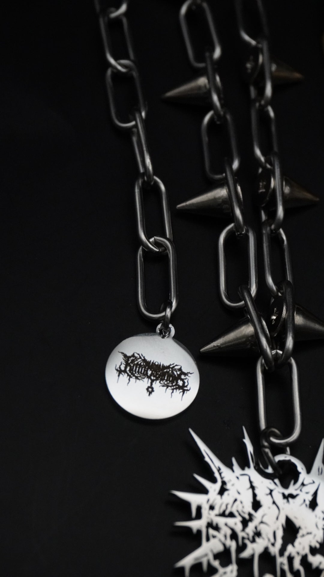 LIONHEART | Spikes chain - KittiiCreations