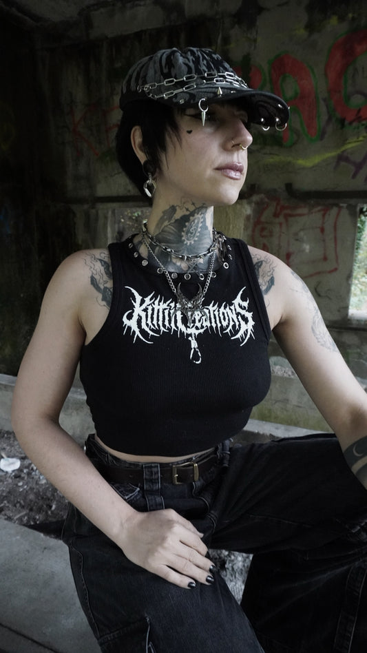 KITTIICREATIONS | cropped tank top