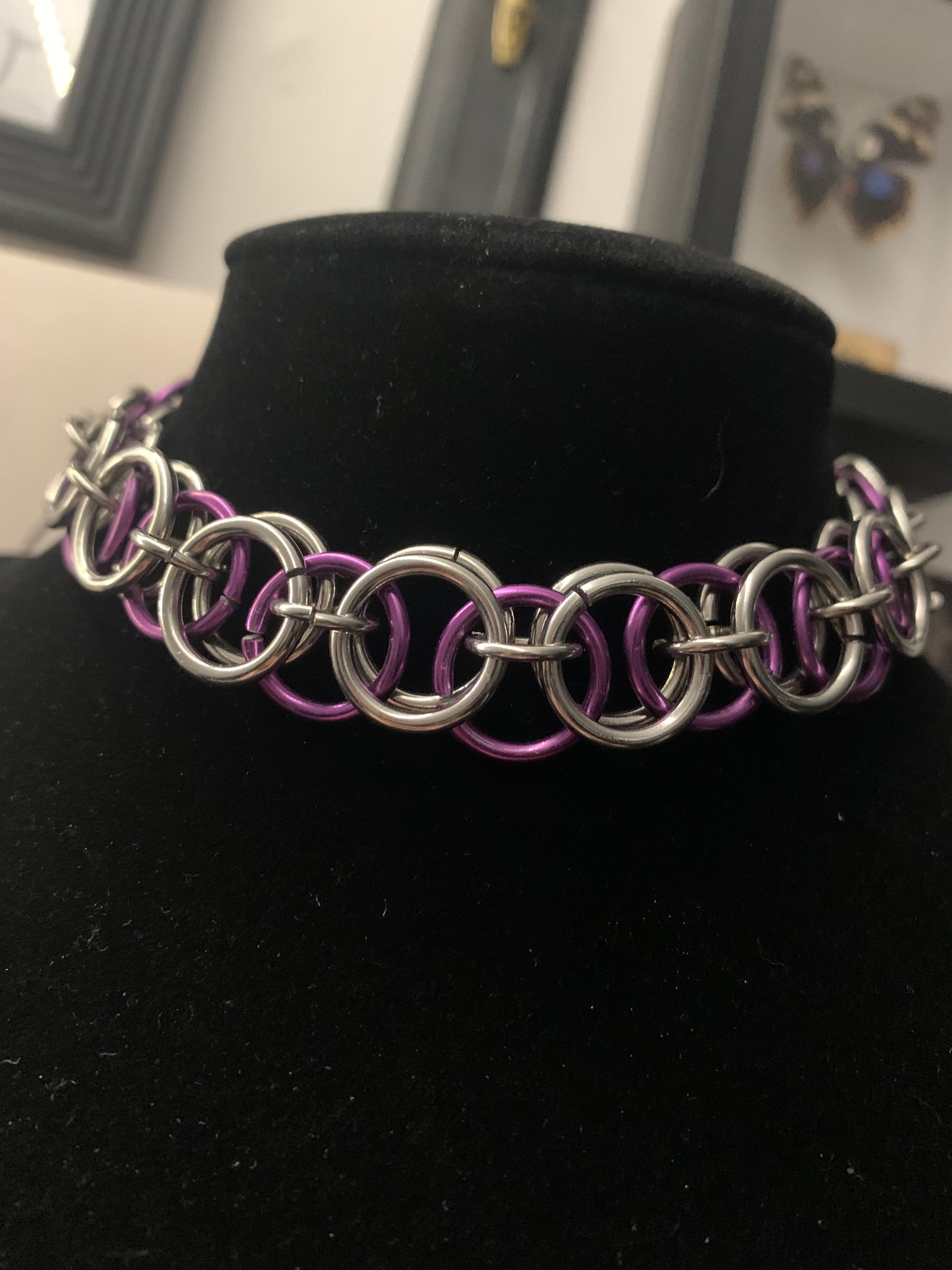 DOOMED choker purple Product vendor