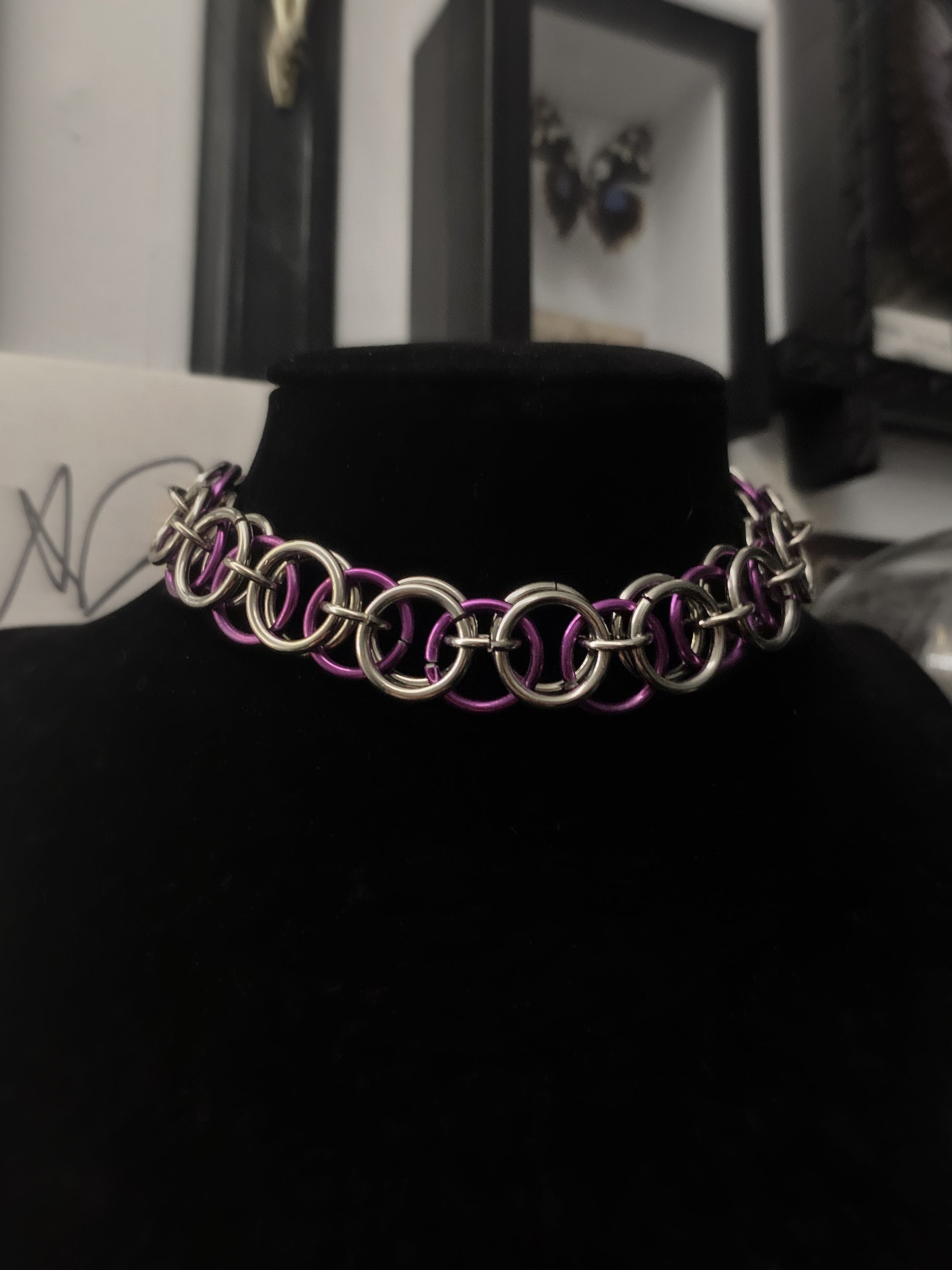 DOOMED choker purple Product vendor