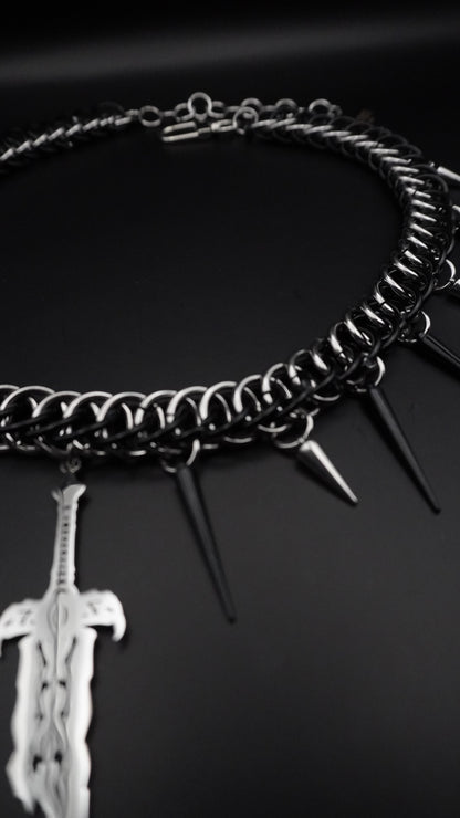 MORWEN CURSED SWORD | necklace