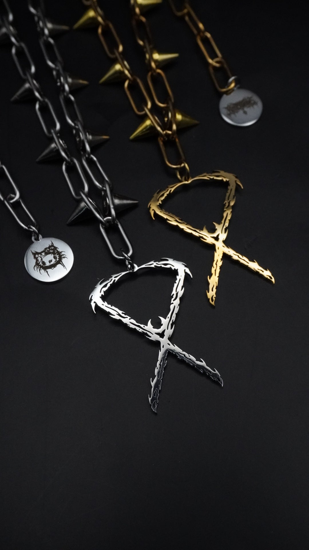 PRISON OF FLESH | Spikes chain - KittiiCreations