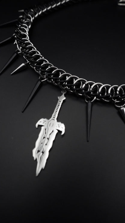 MORWEN CURSED SWORD | necklace
