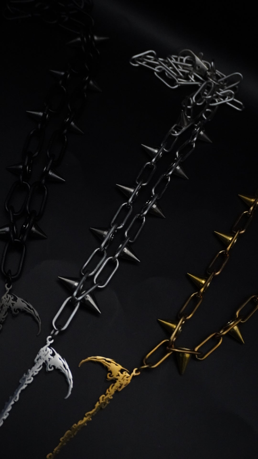 SOULLESS EXISTENCE | Spikes chain - KittiiCreations