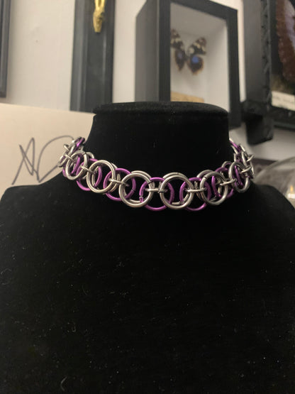 DOOMED choker purple Product vendor