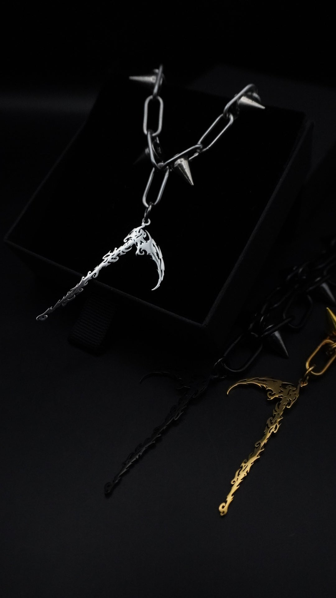 SOULLESS EXISTENCE | Spikes chain - KittiiCreations