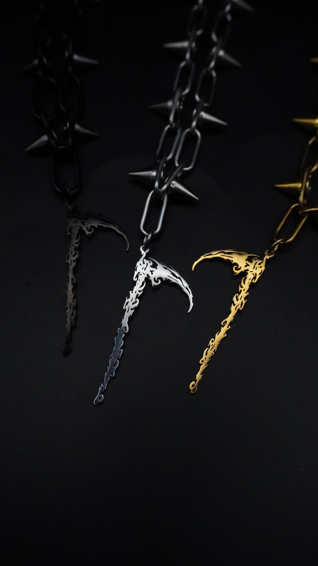 SOULLESS EXISTENCE | Spikes chain - KittiiCreations